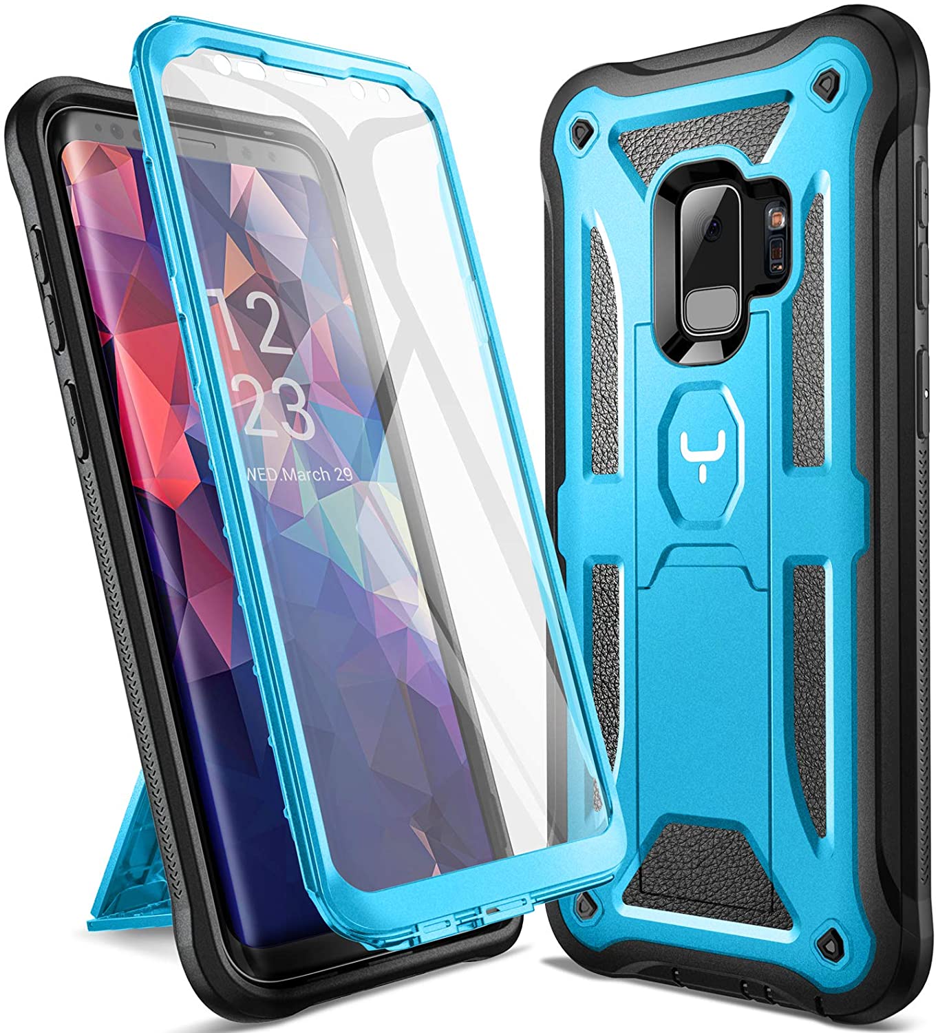 Blue/Black [Fit Galaxy S9 5.8 inch]