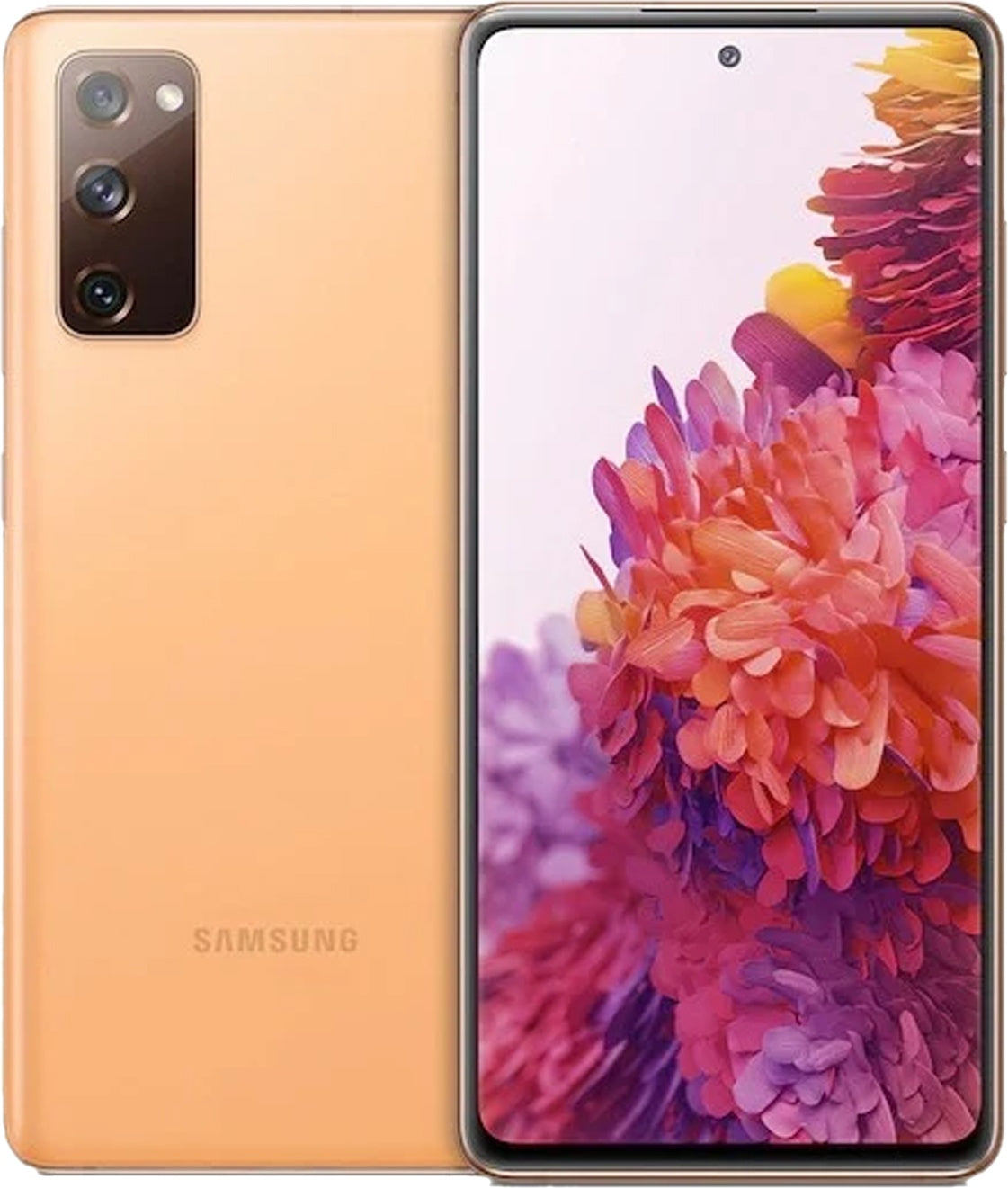 Samsung Galaxy S20 FE 5G 256GB Unlocked Smartphone - Orange | GSM Compatible | Fast 5G Connectivity | Perfect for Travel, Gaming & Photography