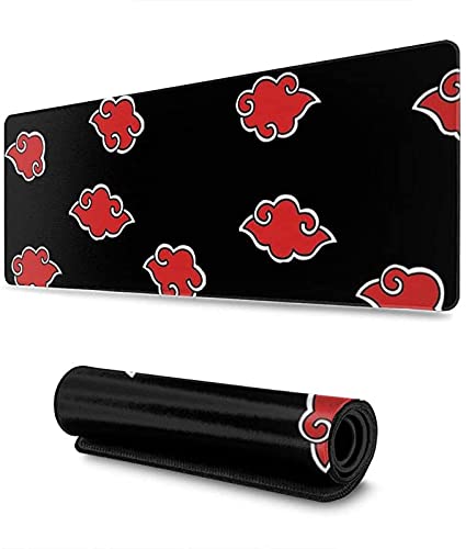 Itachi Akatsuki Gaming Mouse Pad - Large Anime Desk Mat for PC Gaming & Office Use