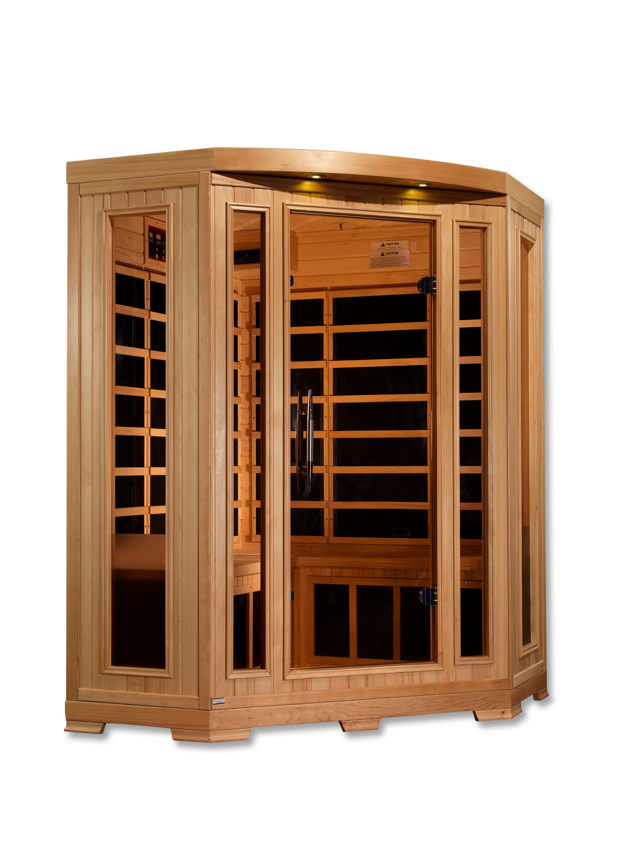 Premium 6-Person Rebecca 3 Infrared Sauna with Near-Zero EMF - Detox, Relaxation & Pain Relief for Home Spa Wellness