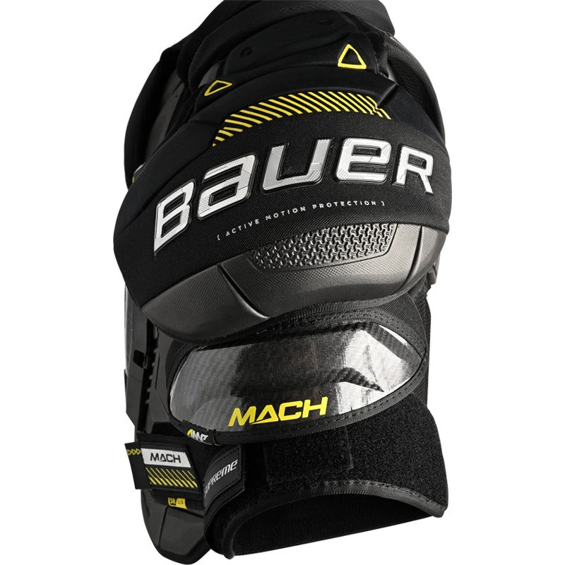 Bauer Supreme Mach Intermediate Shoulder Pads - Ice Hockey Protective Gear for Youth & Adult Players - Perfect for Training & Competitive Games