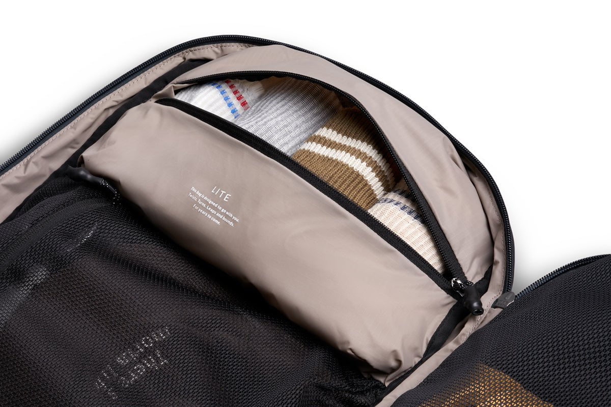 Bellroy Lite Travel Pack 38L - Lightweight Waterproof Backpack for Travel & Hiking | Perfect for Carry-On Luggage & Outdoor Adventures