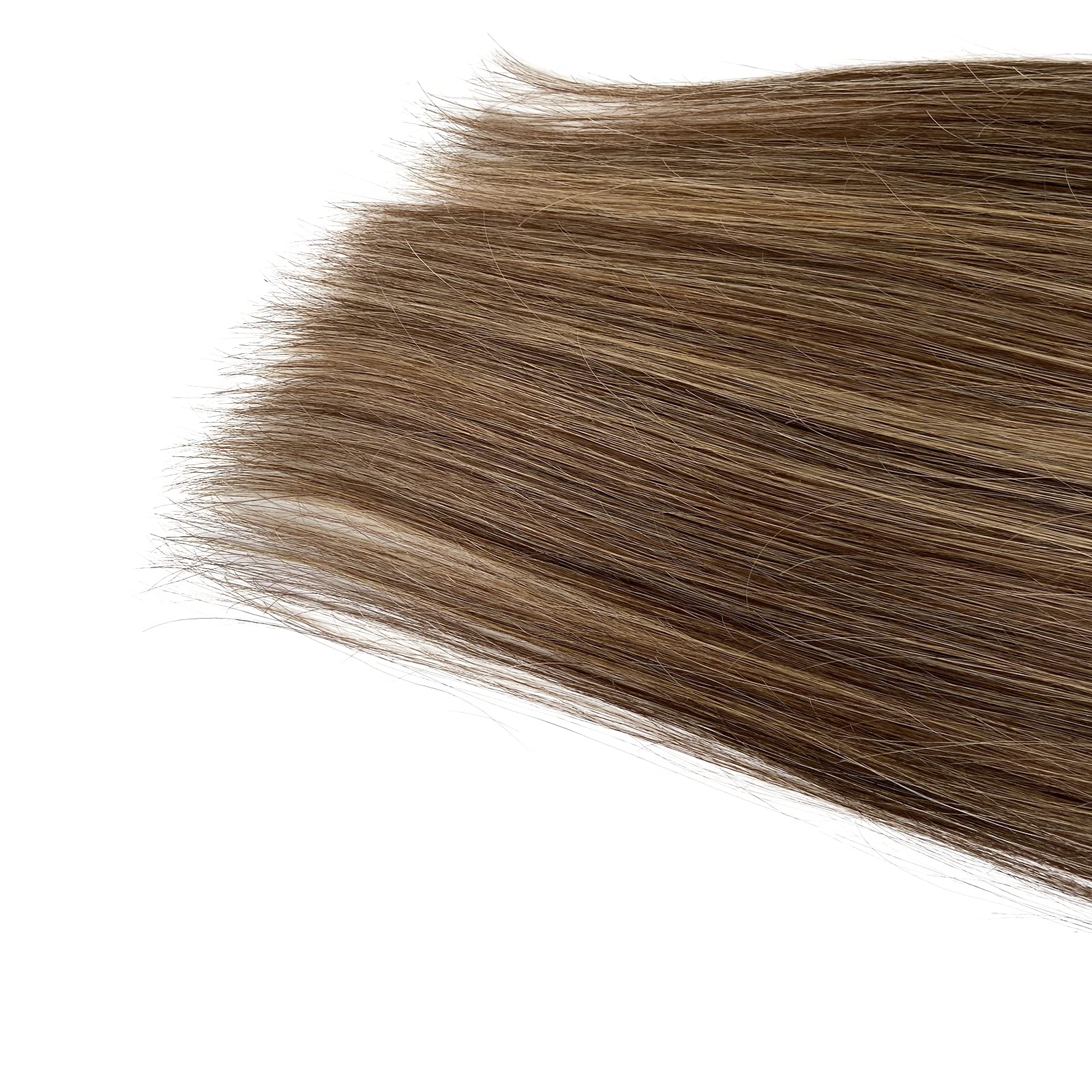 14Inch 80G Ombre Brown & Caramel Blonde Balayage Sew-In Weft Hair Extensions - 100% Real Human Hair Bundles for Natural Volume & Styling - Perfect for Daily Wear, Special Occasions & Salon Styling