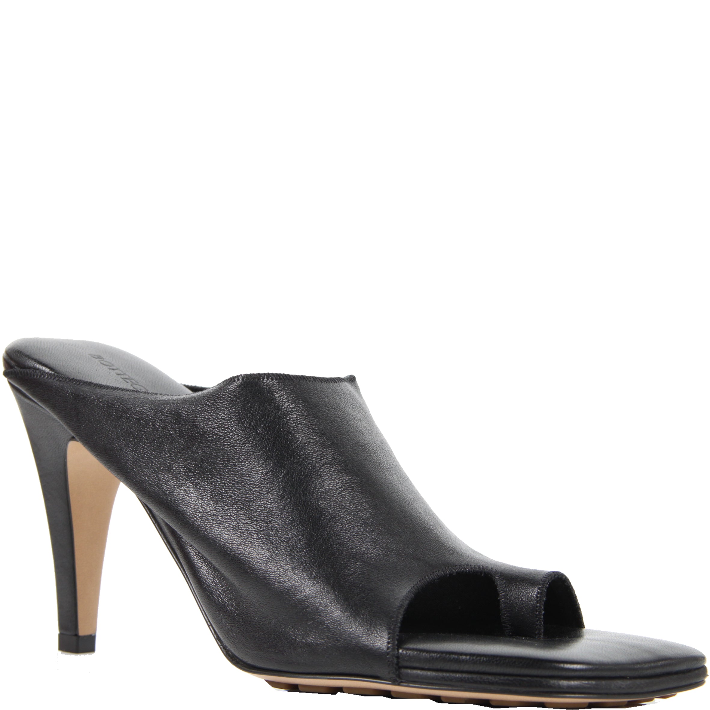Stretch Mule 90 - Comfortable Black Slip-On Shoes for Women | Perfect for Casual Wear, Office & Home