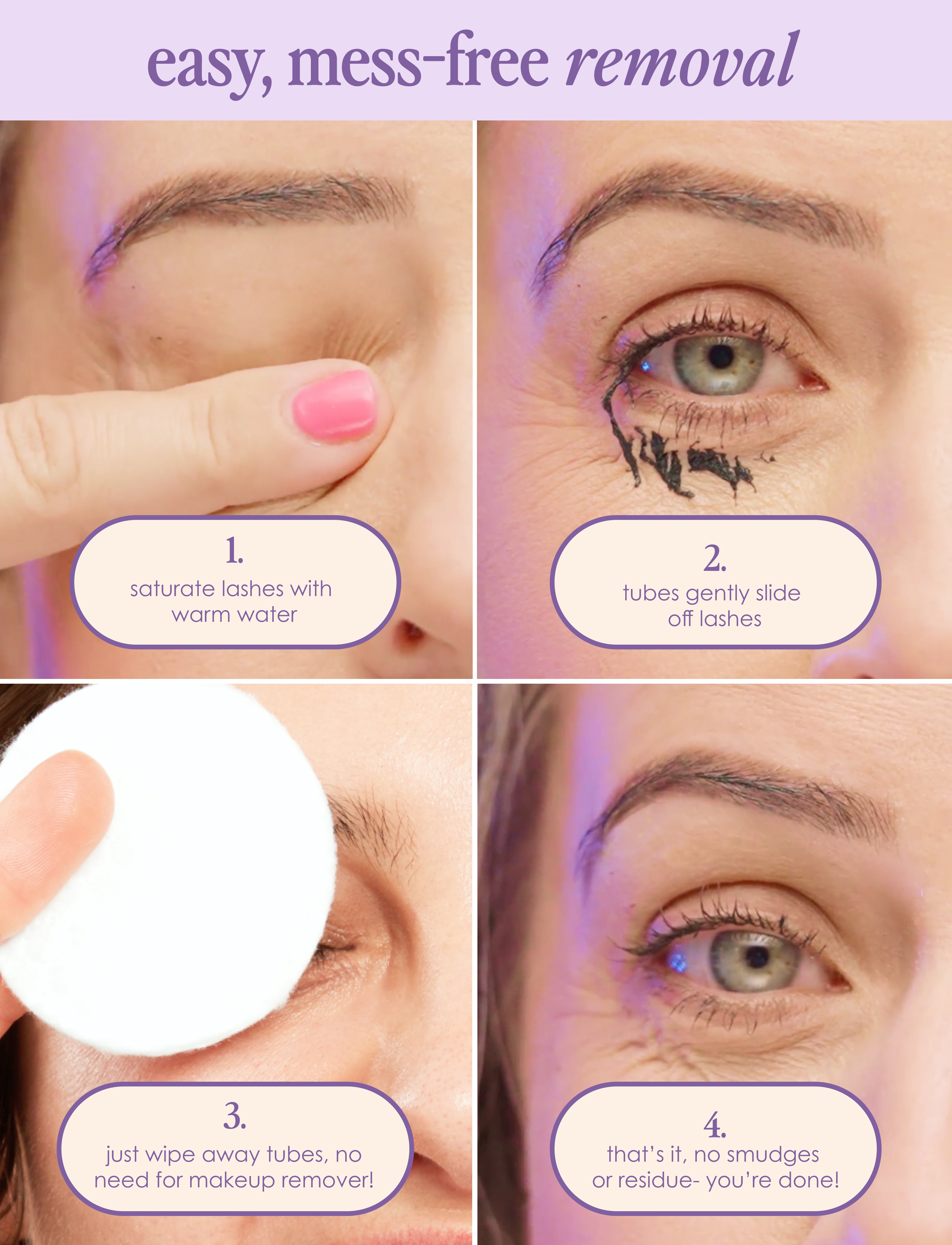 Grande WARP Tubing Mascara with Pro-Vitamin B5 - Lengthening & Volumizing for Long-Lasting, Smudge-Proof Lashes | Perfect for Daily Wear, Special Occasions & Sensitive Eyes