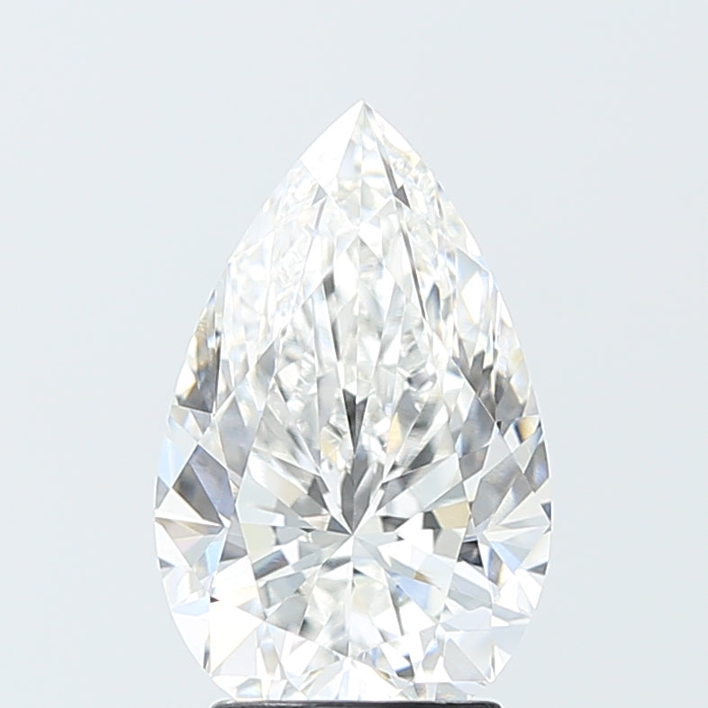 3.01 Carat Pear Lab Grown Diamond - VVS1 Clarity, D Color | Eco-Friendly Engagement Ring Center Stone | Perfect for Wedding, Anniversary & Proposal Jewelry