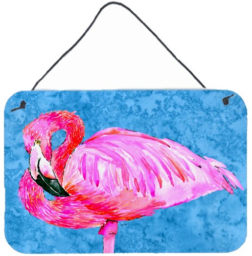 Stylish Flamingo Indoor Aluminum Metal Wall Art Decor - Modern Home & Office Wall Decor for Living Room, Bedroom, or Gift