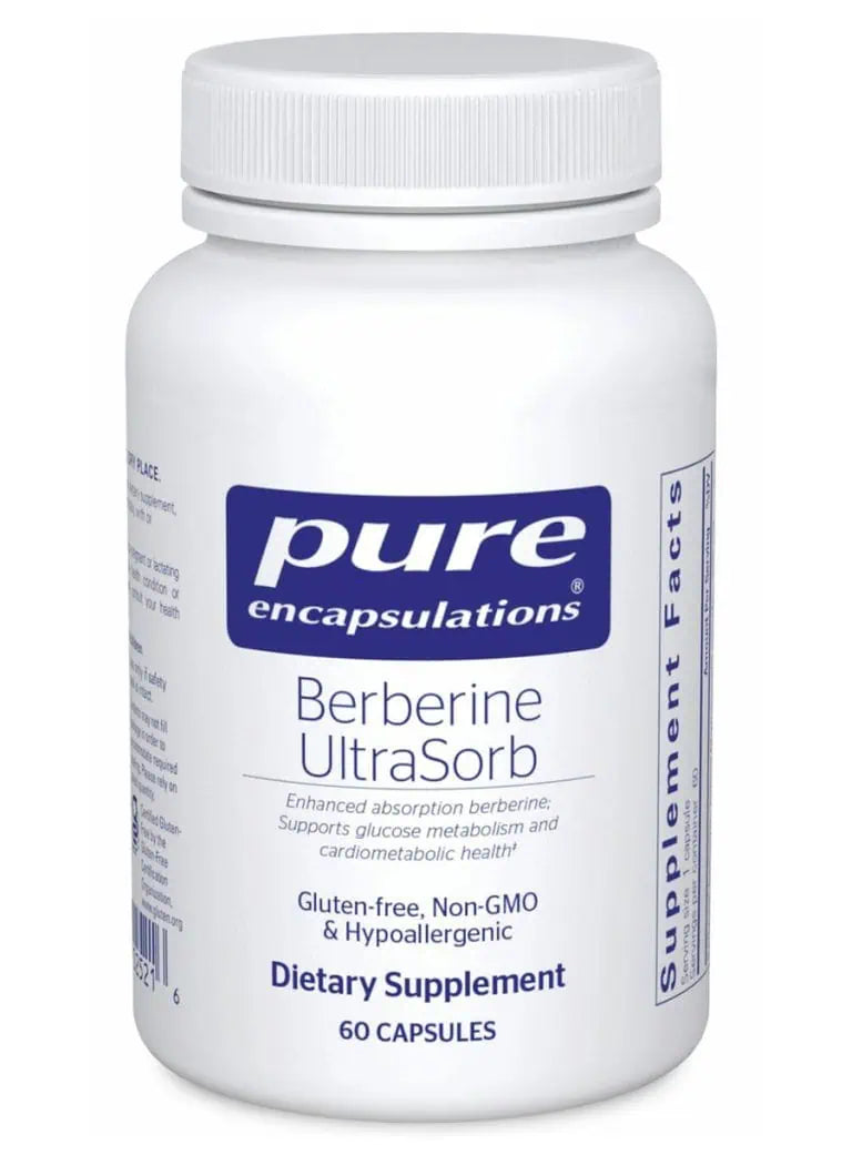 Berberine UltraSorb™ Supplement - Premium Bioavailable Berberine Extract for Blood Sugar Support & Digestive Health - Ideal for Daily Wellness & Metabolic Support