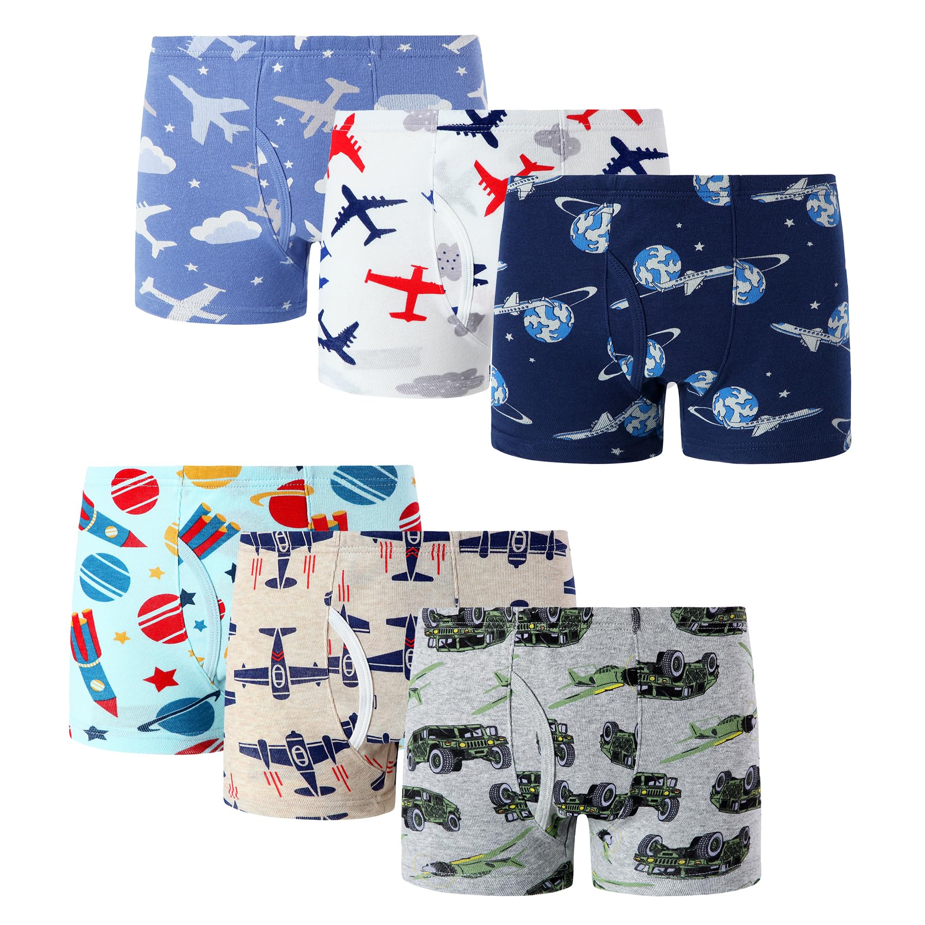**Soft Cotton Boys' Underwear Multipack - Breathable & Comfortable Briefs for Kids - Perfect for School, Play & Everyday Wear**