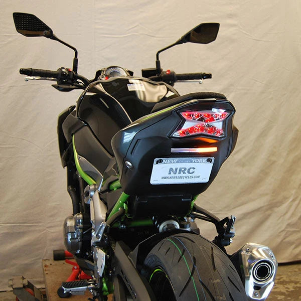 Kawasaki Z900 Fender Eliminator Kit (2017-Present) - Motorcycle Tail Tidy for Clean Rear End Look & Improved Aesthetics - Perfect for Street Riding and Custom Bike Builds