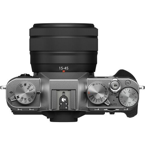 FUJIFILM X-T30 II Mirrorless Digital Camera with 15-45mm Lens Kit - 26.1MP APS-C Sensor, 4K Video, Bluetooth & WiFi (Silver) - Perfect for Travel Photography, Vlogging & Street Shooting