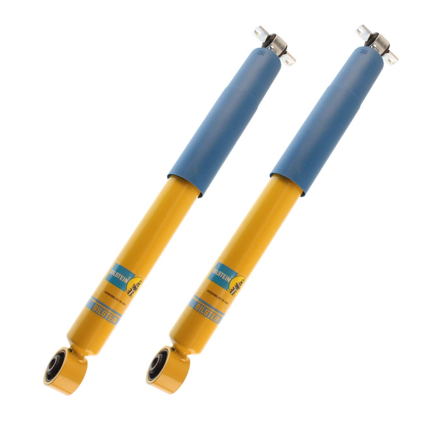 Bilstein B6 Rear Shock Absorbers Pair (2) for Chevy Trucks - Heavy Duty 7,300lbs GVWR - Perfect for Off-Roading, Towing & Performance Upgrades