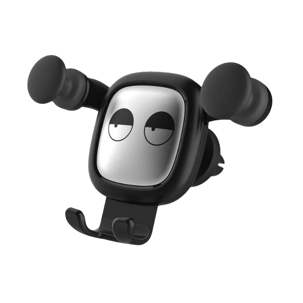 UKCOCO Multi-Function Car Phone Holder - Adjustable Dashboard & Air Vent Phone Stand with Secure Buckle, Cute Dull Bear Design for iPhone & Android Smartphones - Perfect for Driving, Navigation & Hands-Free Calls