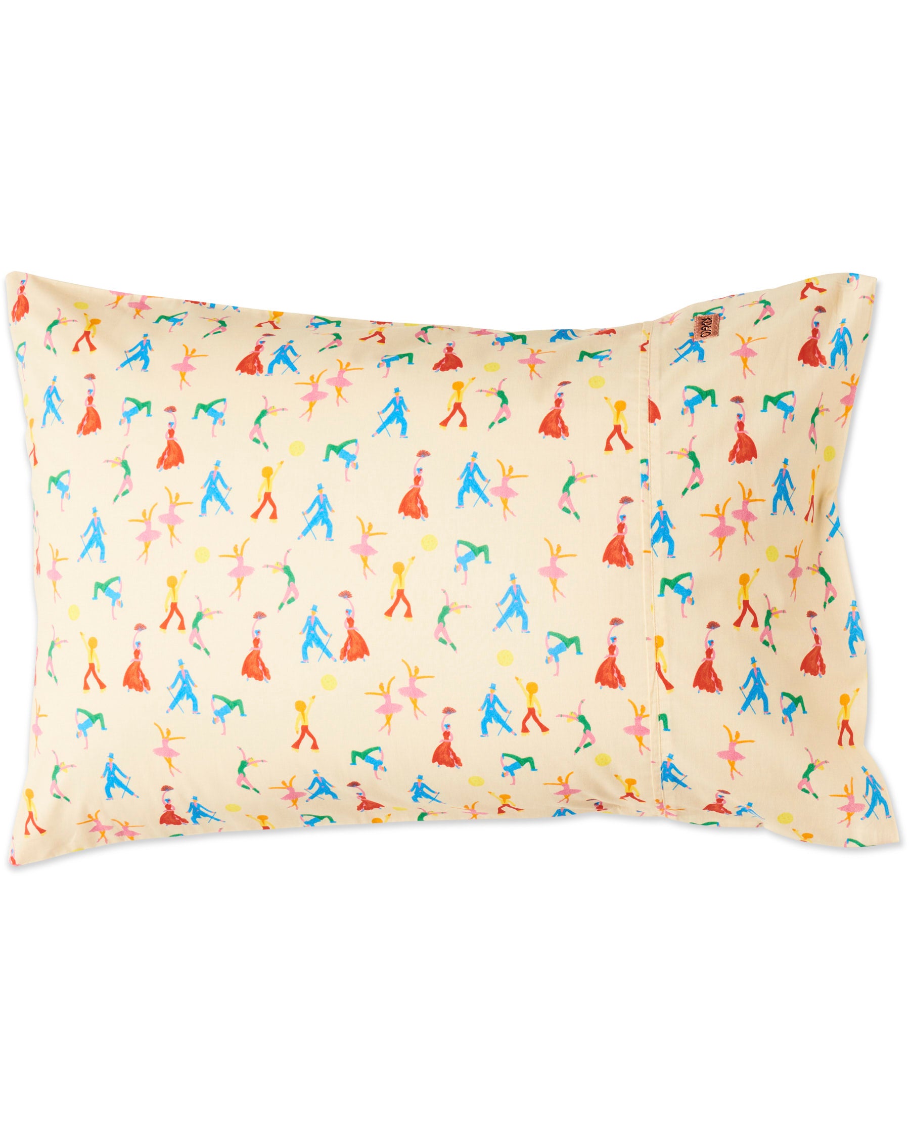 Organic Cotton Pillowcase for Dance Off - Hypoallergenic & Breathable Bedding - Perfect for Dance Competitions, Travel & Sensitive Skin Care