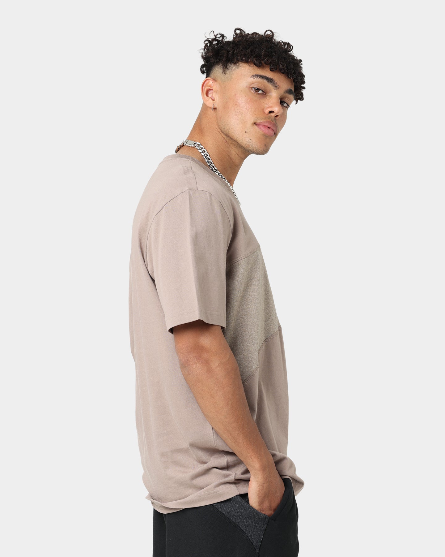 Adidas R.Y.V. Essential T-Shirt for Men - Soft Cotton Casual Tee in Chalky Brown | Perfect for Gym, Streetwear & Everyday Comfort