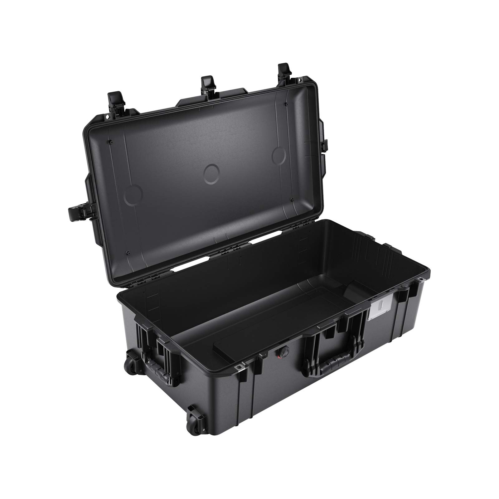Pelican Air 1615 Waterproof Hard Case - Lightweight & Durable Travel Protection for Cameras, Electronics & Gear - Perfect for Air Travel, Outdoor Adventures & Equipment Storage (Black, No Foam)