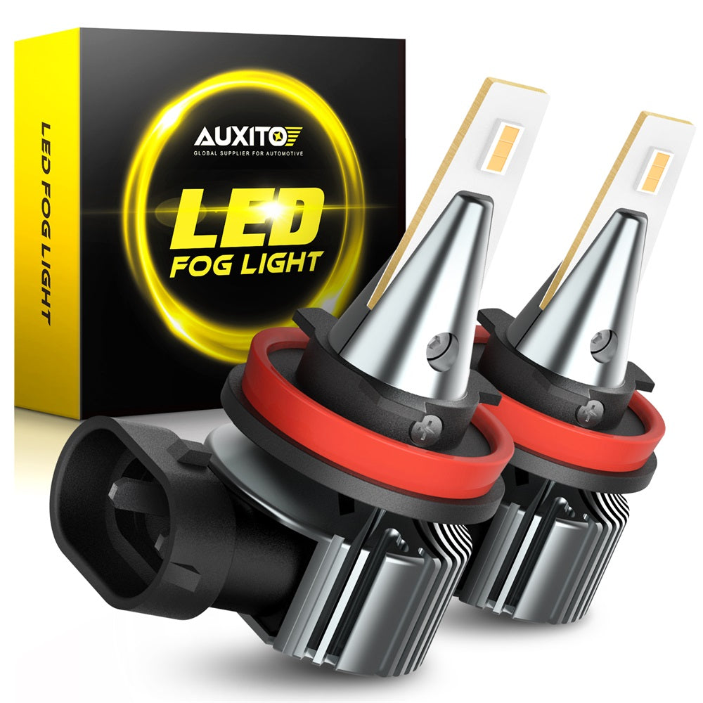 2014-2024 Toyota Tundra H8 LED Fog Light Bulbs - High Brightness Waterproof Replacement for Off-Road Driving & Night Visibility