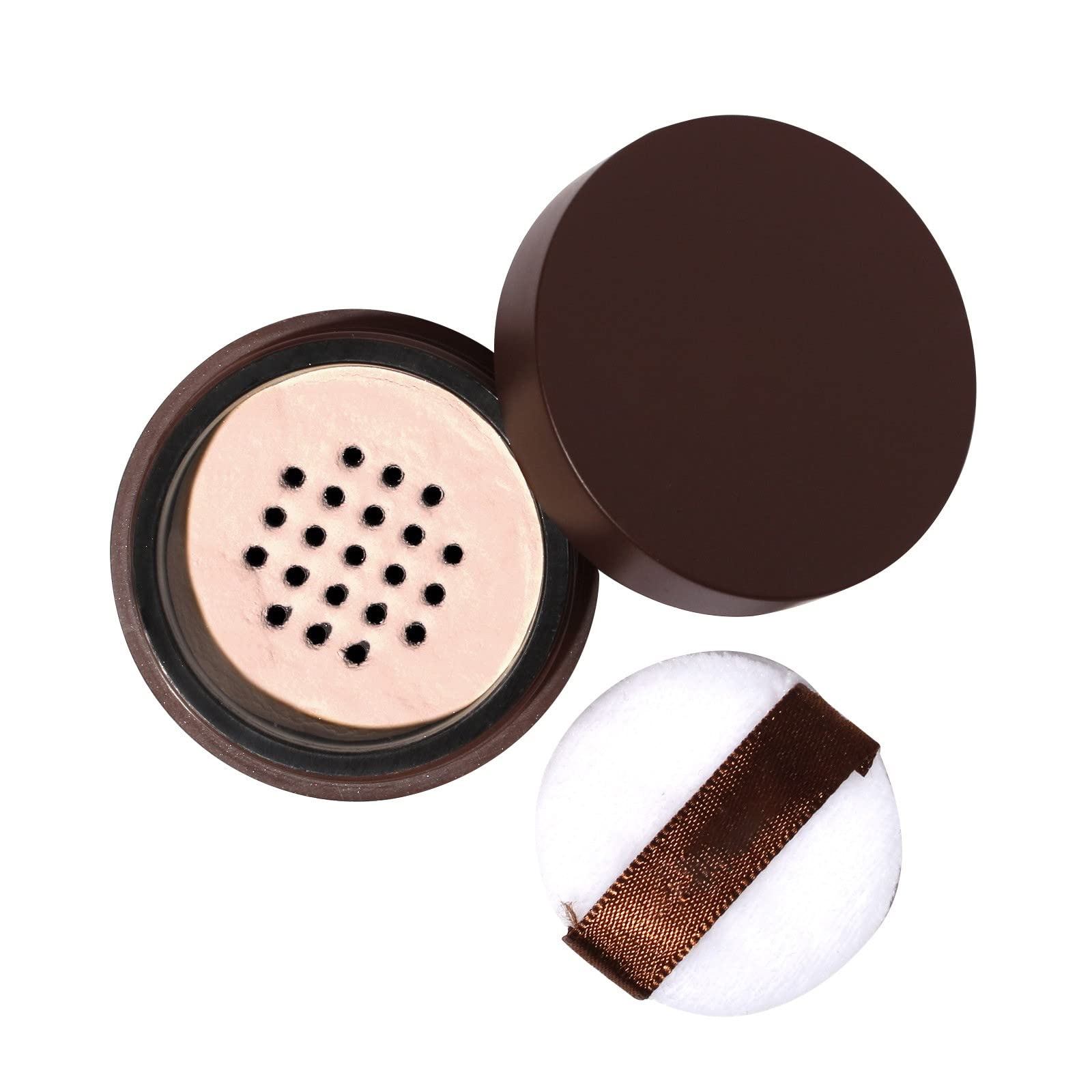 Translucent Setting Powder - Flash Friendly Loose Face Powder for Finishing Makeup | Oil Control & Pore Minimizing | Includes Velour Puff | Perfect for Photography, Weddings & Daily Wear (Shade 302, One Size)