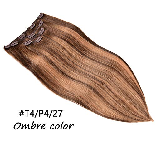 Chocolate Brown mixed Caramel Blonde #4/27/4