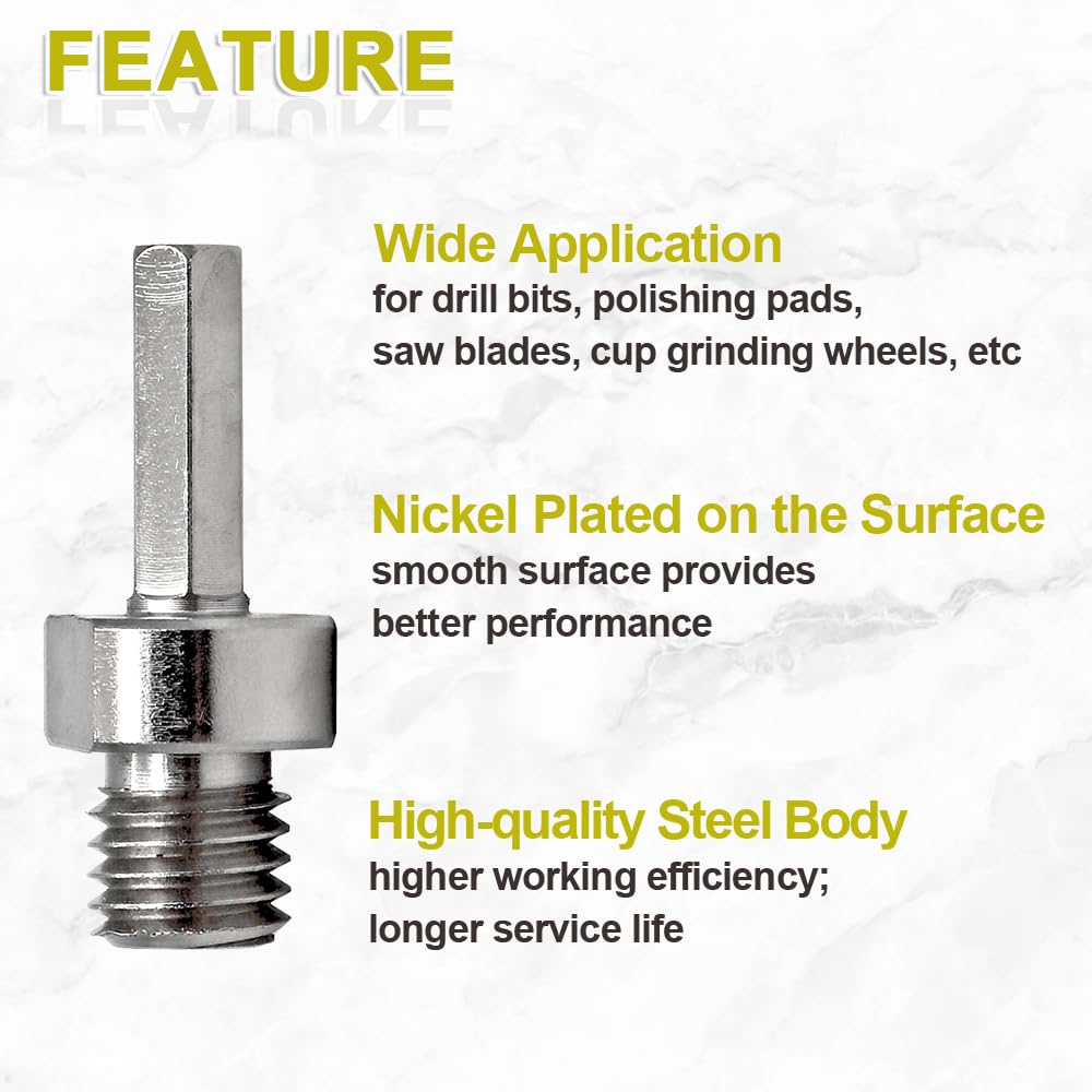 Core Drill Bit Adapter - 2pcs 5/8