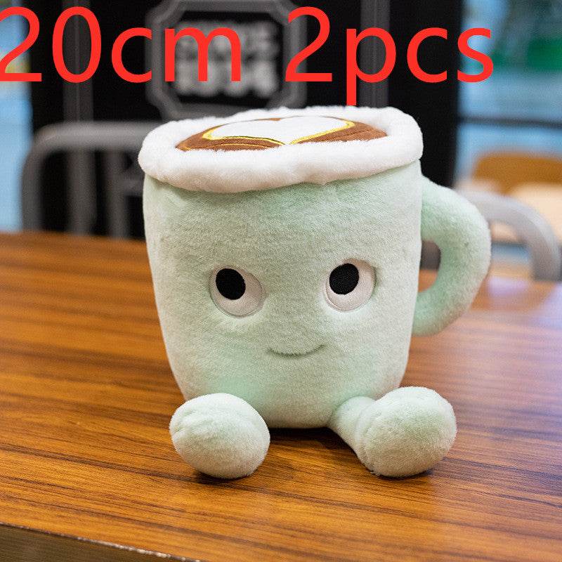Soft & Cozy Coffee Mug Plush - Cute & Huggable Plushie for Coffee Lovers - Perfect for Gifts, Home Decor & Stress Relief