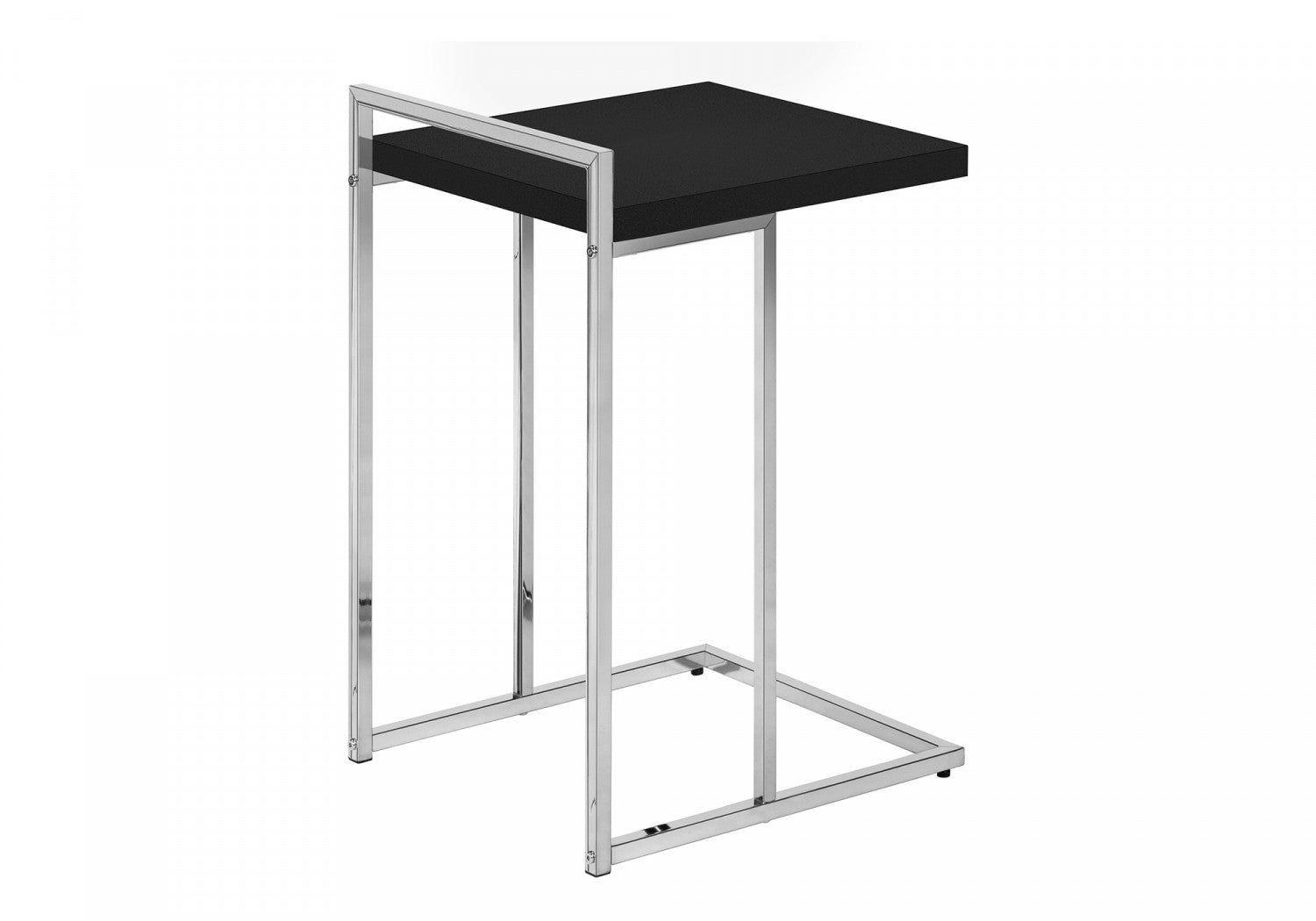 Stylish Black Cedar Side Table - Modern End Table for Living Room, Bedroom & Patio - Perfect for Coffee, Books & Decor