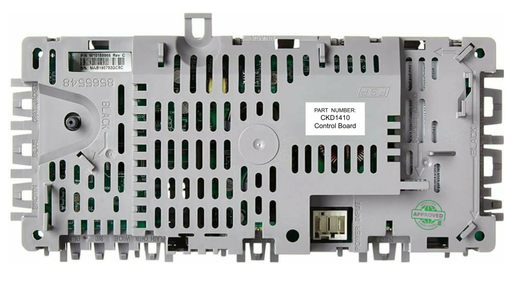 Whirlpool Maytag Kenmore Washer Machine Motor Control Board CKD576386X - Compatible with 8576385 8576386 Replacement Part for Efficient Laundry Performance - Perfect for Home and Commercial Use