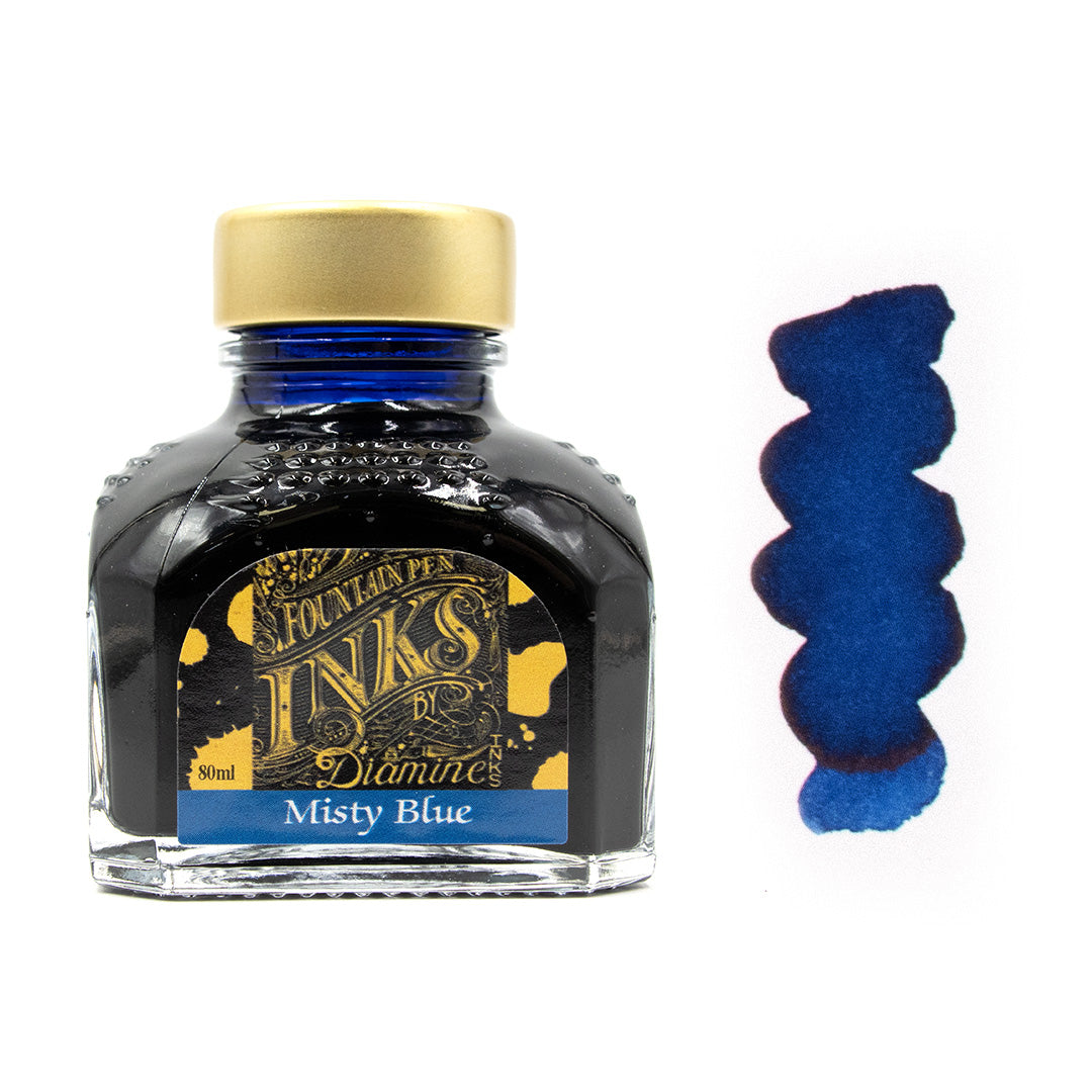 Premium Diamine Ink Bottle 80ml - Vibrant Fountain Pen Ink for Calligraphy, Journaling & Artistic Writing - Smooth Flow & Rich Colors