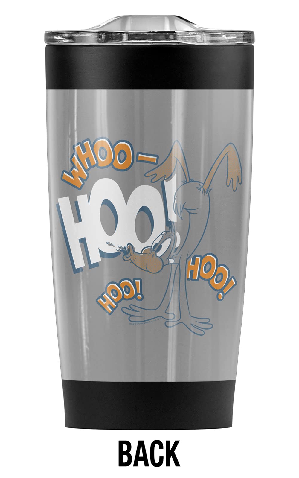 Looney Tunes Daffy Duck Stainless Steel Tumbler 20oz - Vacuum Insulated Coffee Travel Mug with Leakproof Lid | Keeps Hot & Cold Beverages | Perfect for Office, Gym, Camping & Road Trips