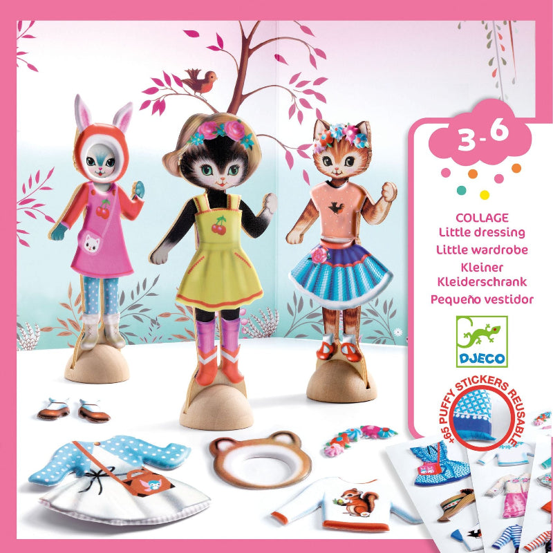 Little Wardrobe Dress Up Cats - Cute Cat Clothes & Accessories for Playtime & Photo Shoots