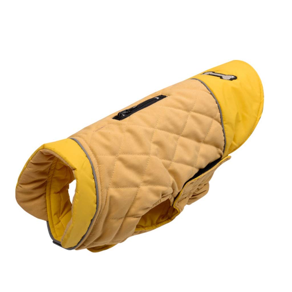 Waterproof Reversible Dog Jacket - Winter Warm Dog Coat with Elastic Design for Small Medium Large Dogs | XXL Size | Ideal for Outdoor Walks, Hiking & Cold Weather Protection