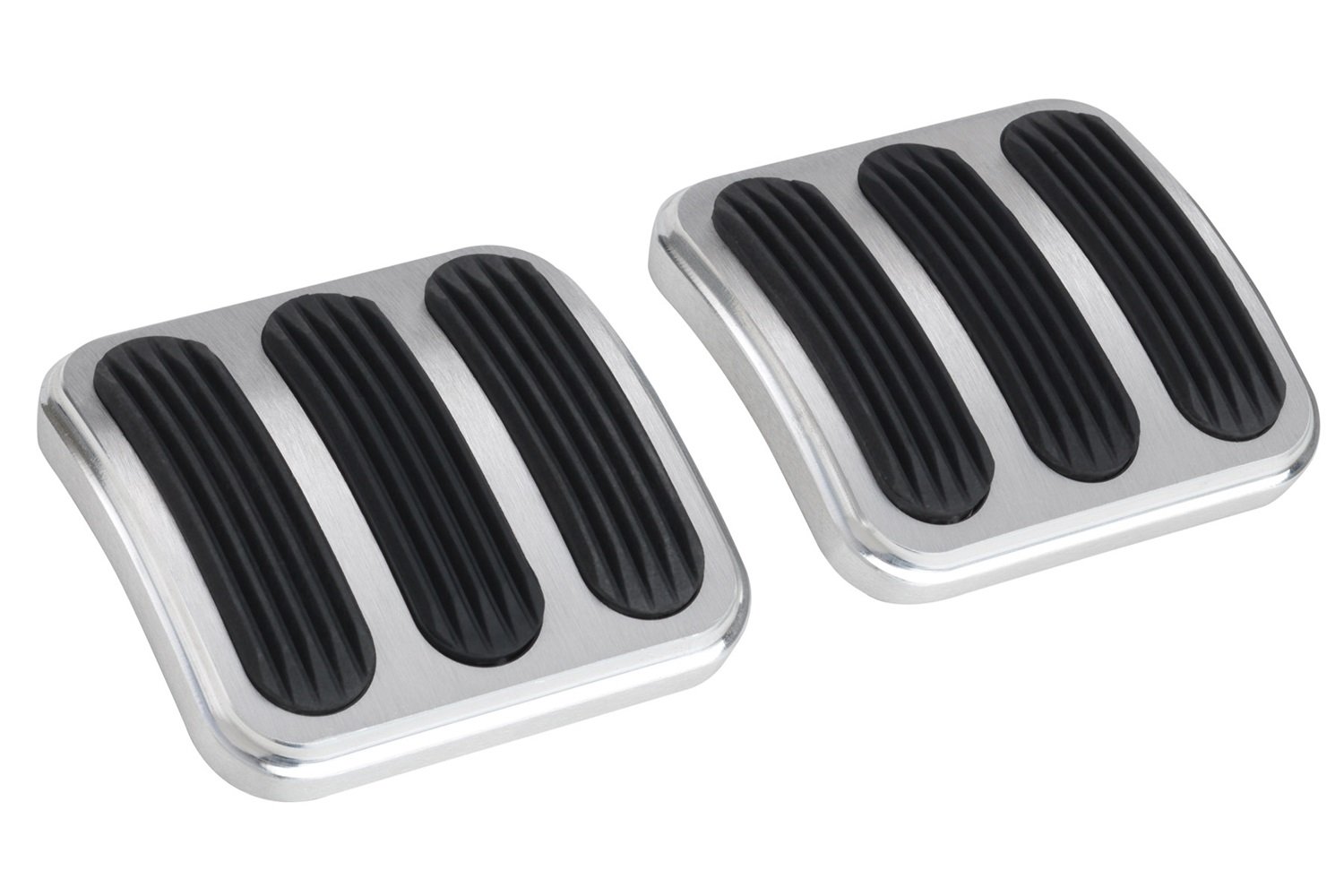 Lokar BAG-6174 Performance Gas Pedal and Brake Pad Set - Non-Slip Grip for Cars, Trucks & Hot Rods - Perfect for Racing, Off-Road & Custom Builds