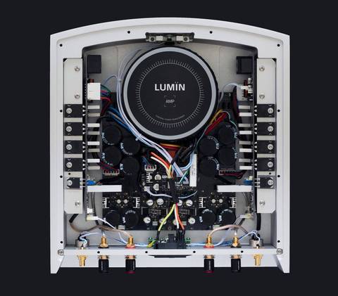 Lumin Amp Stereo Power Amplifier - High-Fidelity Audio Amplifier for Home Theater & Music Systems | Perfect for Audiophiles & Home Entertainment