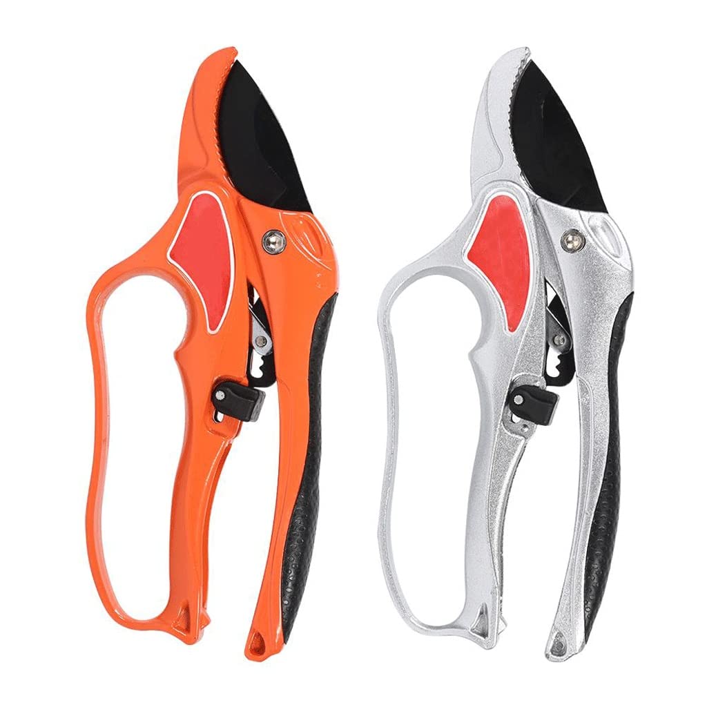 Premium Garden Scissors - 1 Pack Sharp Bonsai Pruning Shears for Fruit Trees, Plants & Gardening | Ergonomic Grafting Tool & Portable Secateurs for Home Garden, Landscaping & Professional Use