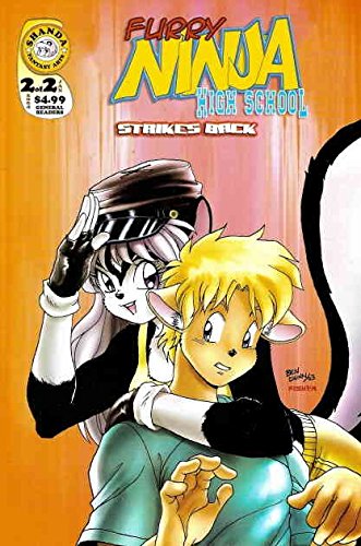 Furry Ninja High School: Strikes Back #2 VF - Shanda Comics | Action-Packed Manga for Teens & Adults | Perfect for Collectors and Comic Book Lovers