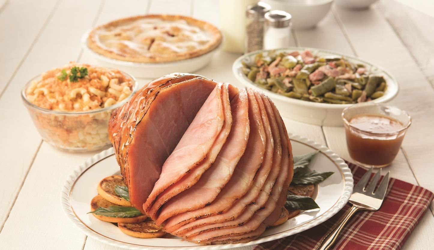 Burgers' Smokehouse Traditional Cooked Country Ham - Spiral Sliced or Unsliced (10-11.5 lbs) | Perfect for Holiday Dinners, Family Gatherings & Gourmet Sandwiches
