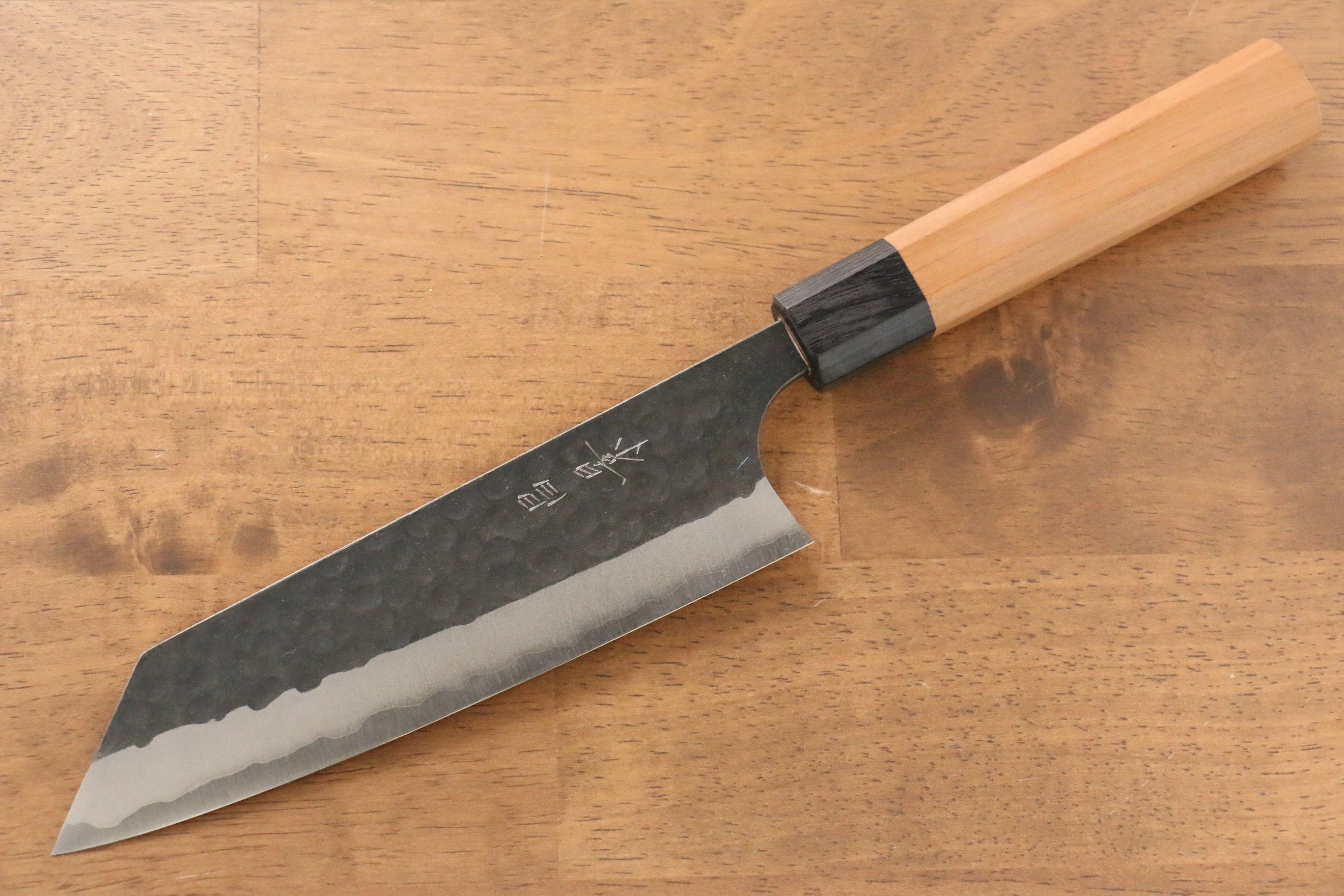 Masakage Koishi Blue Super Steel Bunka Knife 165mm with American Cherry Handle - Premium Japanese Kitchen Knife for Slicing, Dicing & Precision Cutting