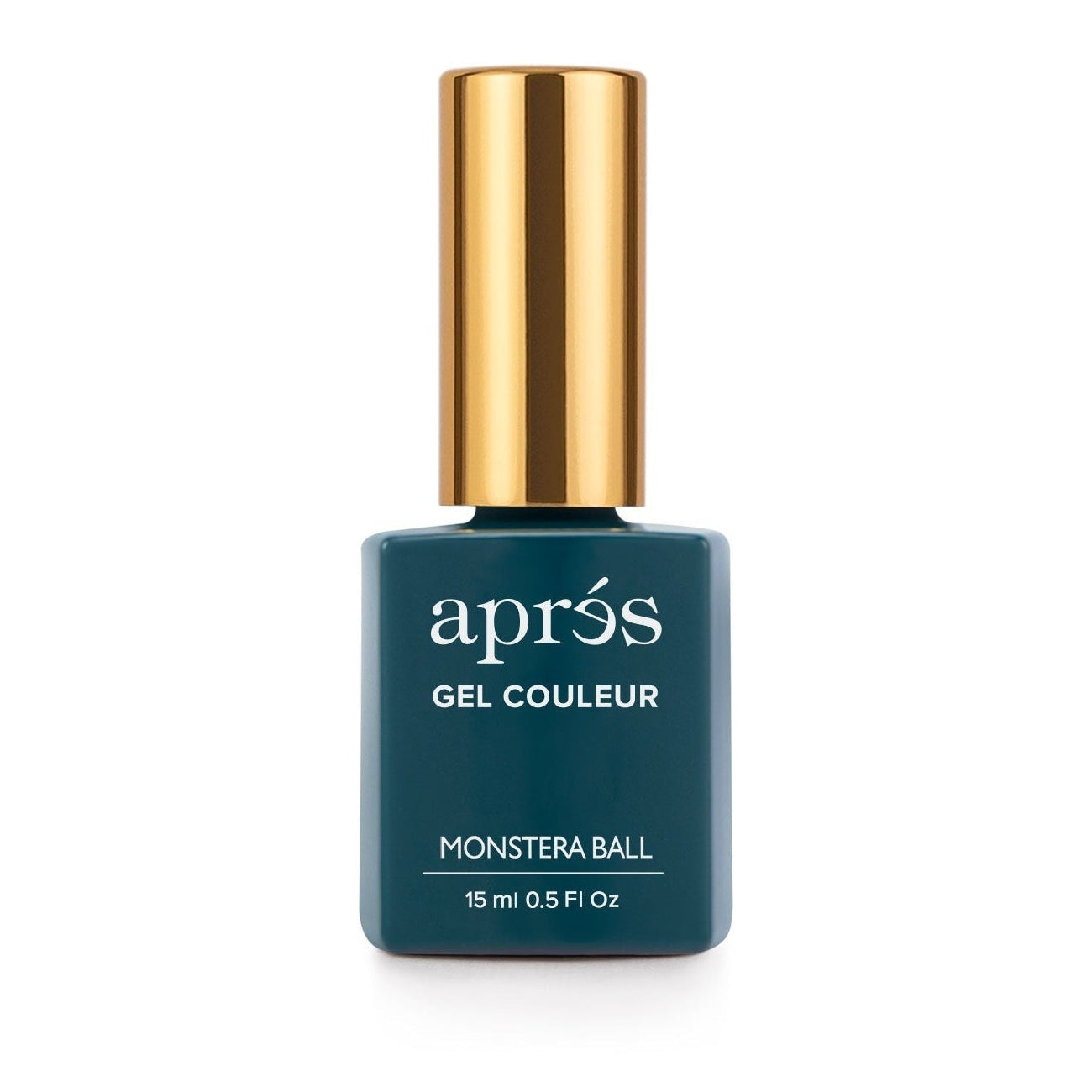 Apres Gel X Polish - Monstera Ball Green Nail Polish - Long Lasting Gel Nail Color for Manicures & Pedicures - Perfect for Nail Salons, Home Use & Special Occasions