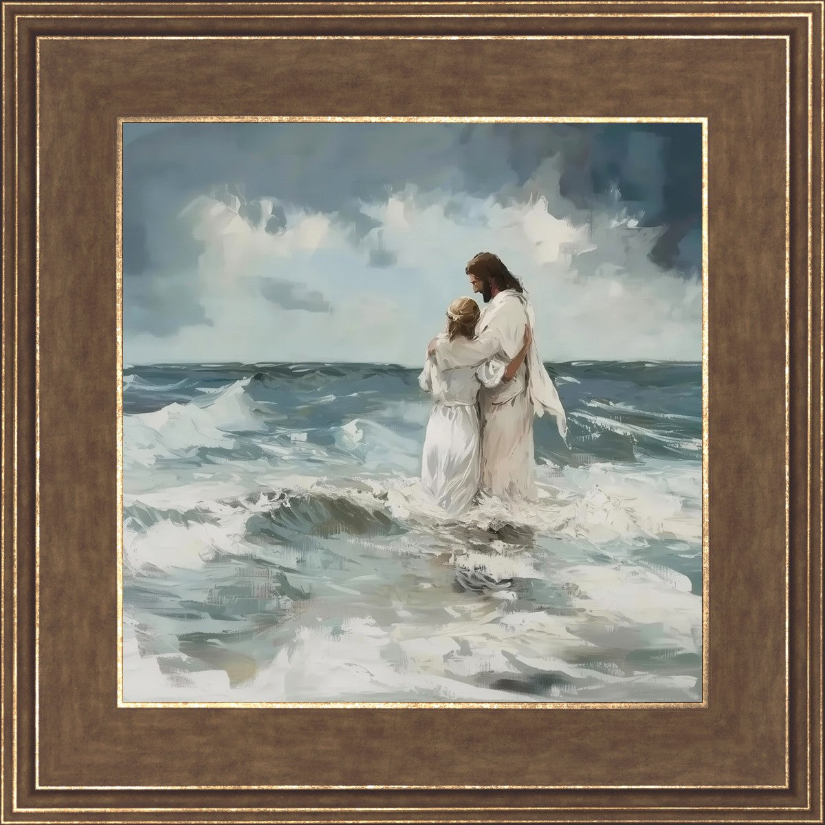 Be Still By Gabriel Heaton - Inspirational Christian Wall Art Decor for Home, Office & Church - Perfect for Prayer Rooms, Bedrooms & Gifts