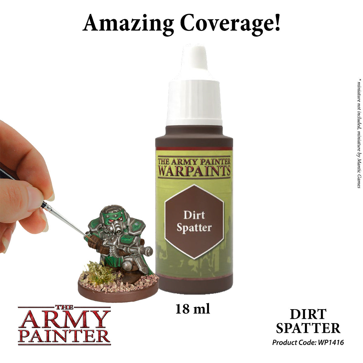 Dirt Spatter War Paints - Premium Face & Body Paint for Cosplay, Halloween & Special Effects Makeup - Perfect for Theatrical, Costume & Fantasy Events