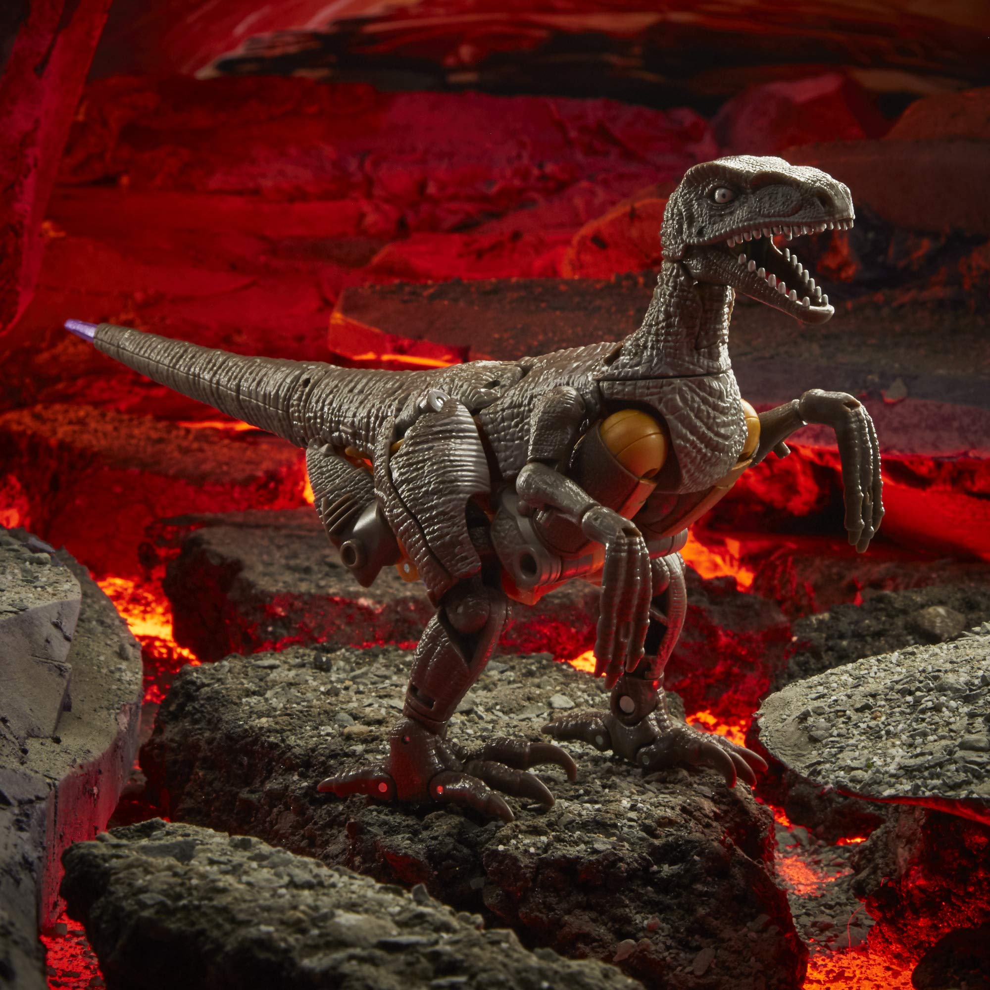 Transformers Generations War for Cybertron: Kingdom Voyager WFC-K18 Dinobot 7-inch Action Figure - Collectible Robot Toy for Kids & Adults Ages 8+ - Perfect for Display, Play, and Gifts
