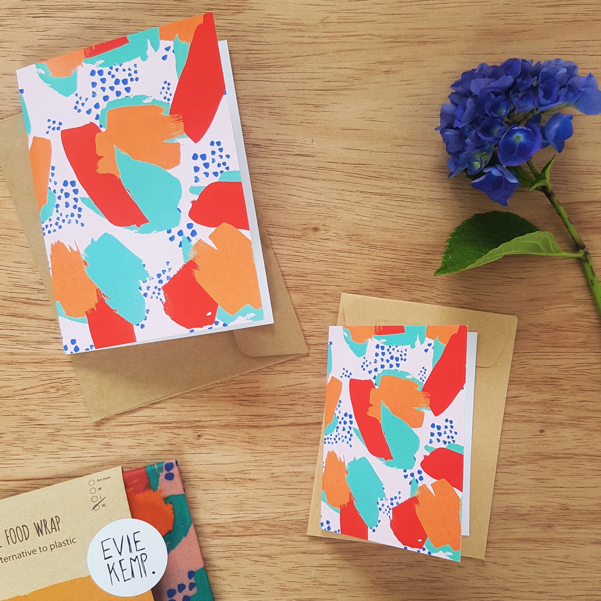 Evie Kemp Greeting Cards - Handmade Birthday, Thank You & Holiday Cards for All Occasions - Perfect for Gifts, Parties & Special Events