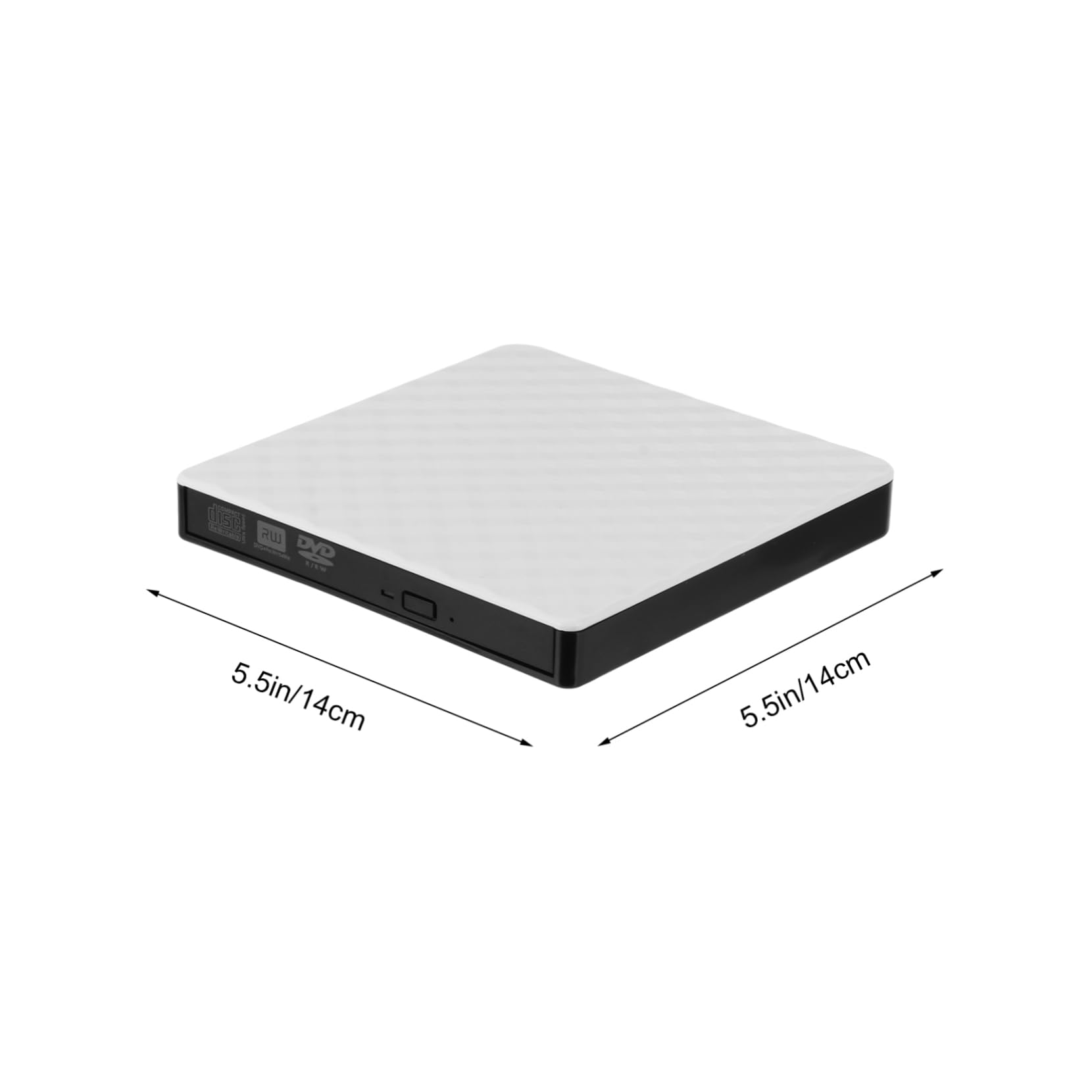 HEMOTON Portable USB 3.0 External DVD Drive Player/Burner for Laptop & Desktop - Watch Movies, Install Software, Backup Data (Black)