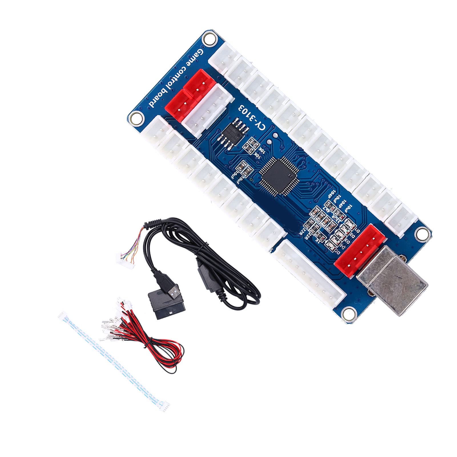 Zero Delay USB Encoder Kit for PC, Raspberry Pi, Android - DIY Gaming Controller for Arcade & Retro Gaming