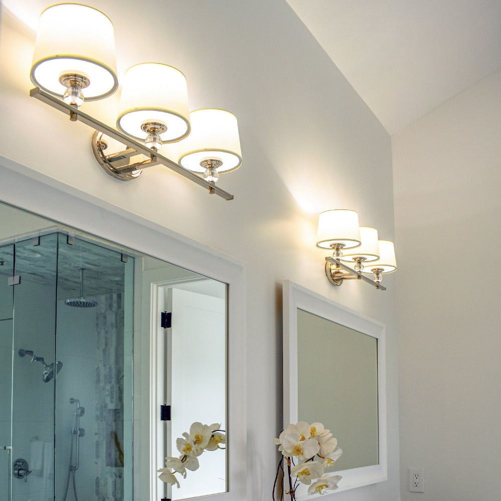 Belinda Sconce Wall Light - Modern Brass Wall Sconce for Bedroom, Living Room & Hallway Lighting | Dimmable LED Fixture for Home Decor