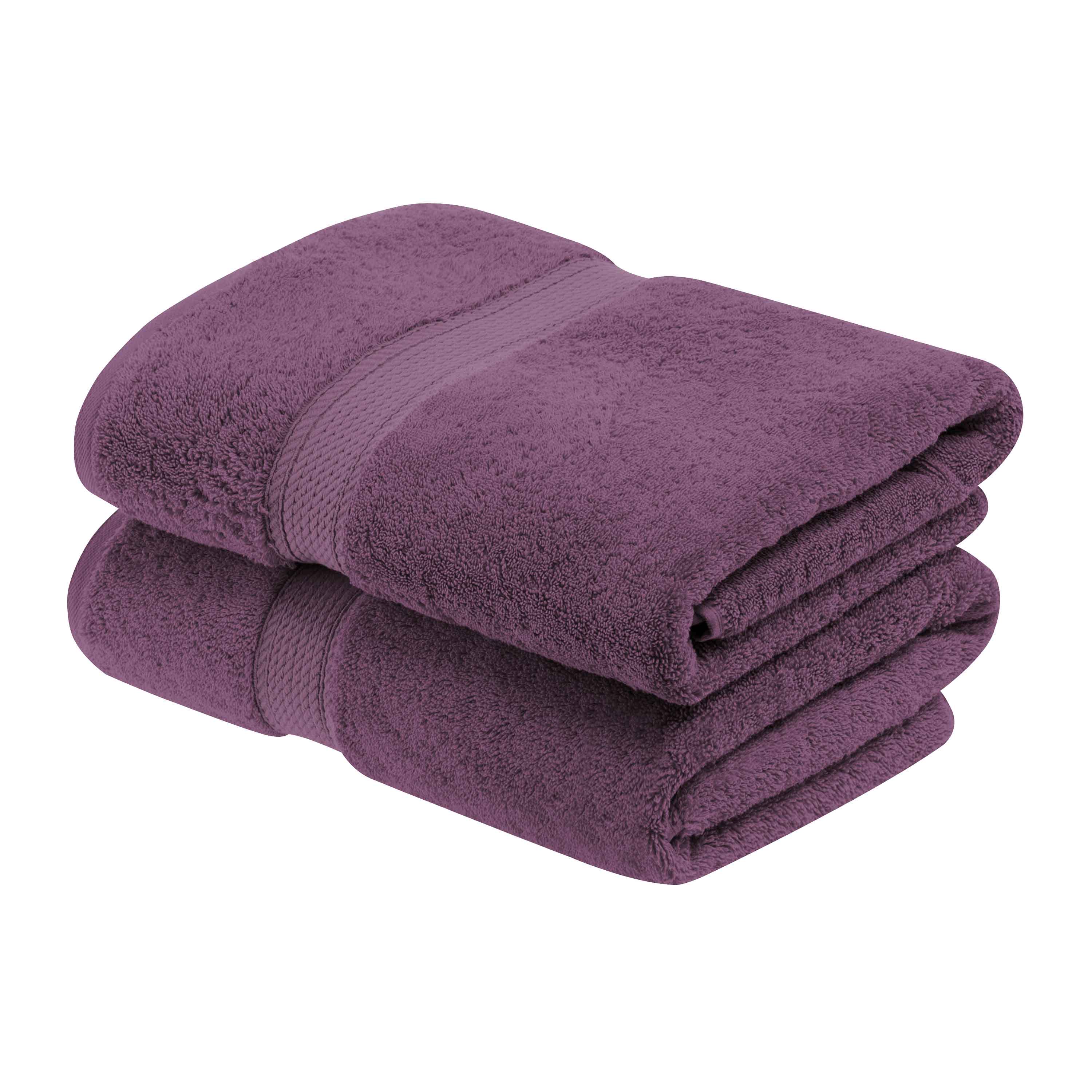 Premium Egyptian Cotton Bath Towel Set - Ultra Soft, Absorbent & Heavyweight 2-Piece Set for Spa, Bathroom & Luxury Home Use