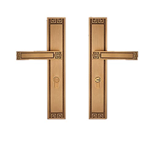 Yellow Bronze Double Door