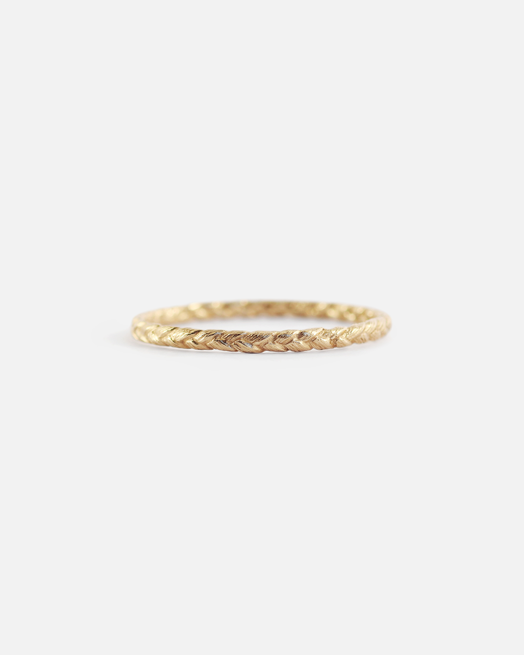 Elegant Braided Ring for Women - Dainty Small Stackable Ring - Perfect for Everyday Wear, Gifts & Special Occasions