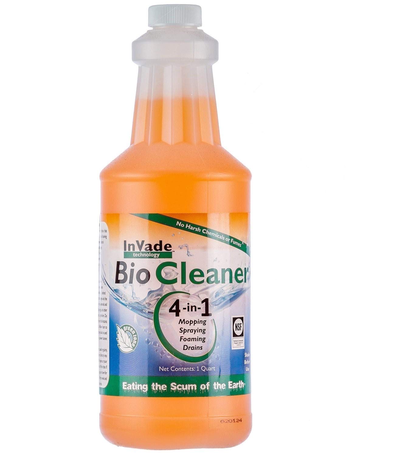 IBCC032 - Invade Bio Cleaner | Eco-Friendly Cleaning Agent (1 qt) | Perfect for Kitchen, Bathroom & Stain Removal