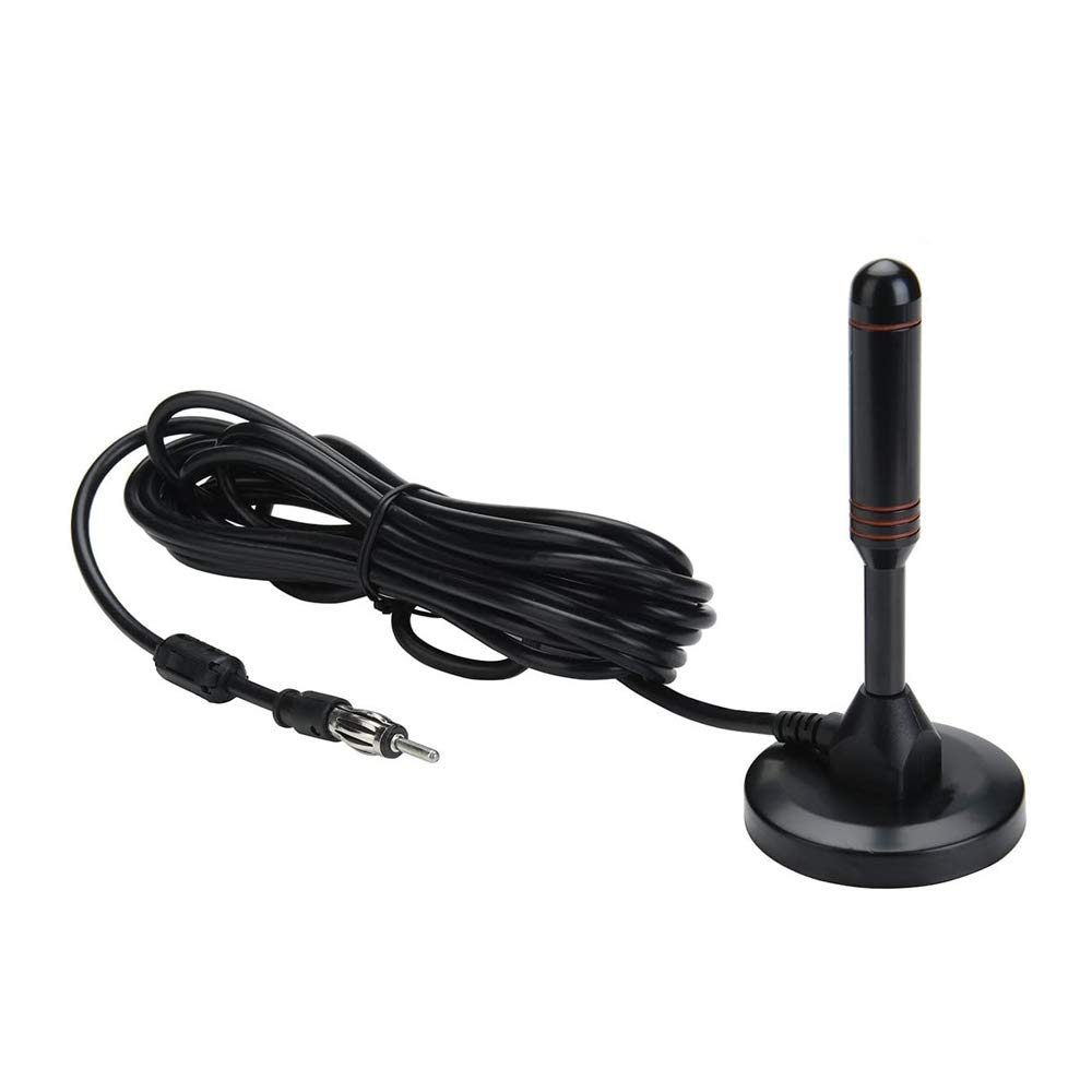 Universal 16ft Magnetic Car Antenna - AM/FM Radio Antenna with Strong Magnetic Base for Vehicles & Home Use | Ideal for Road Trips, Garage, and Outdoor Adventures